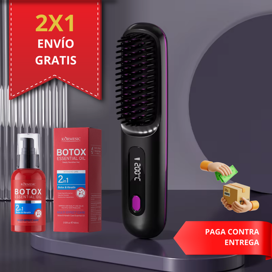 2X1  ALISADOR INALAMBRICO / ACEITE 2 EN 1