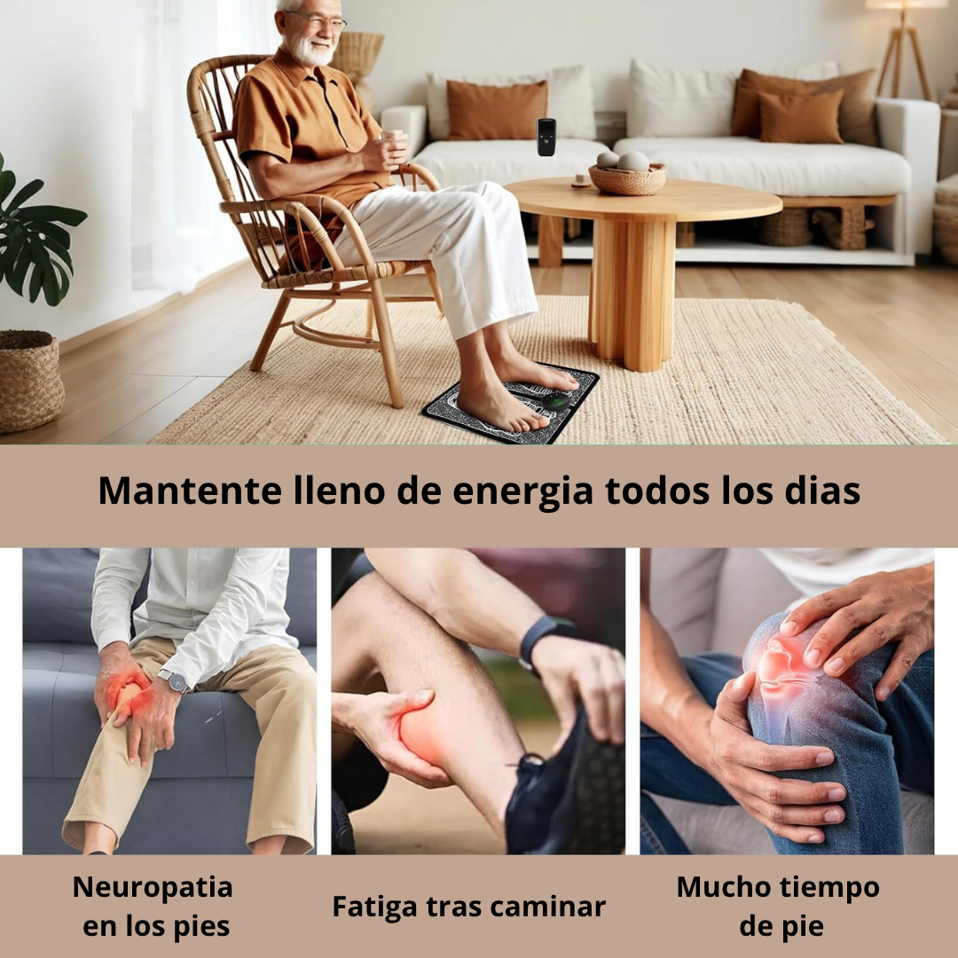 ALFOMBRA MASAJEADORA + PARCHE MULTIUSO